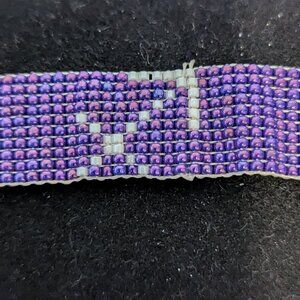 Purple/White Sagittarius Bracelet